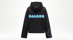 Blue Vintage " 99 DALQON Black Hoodie